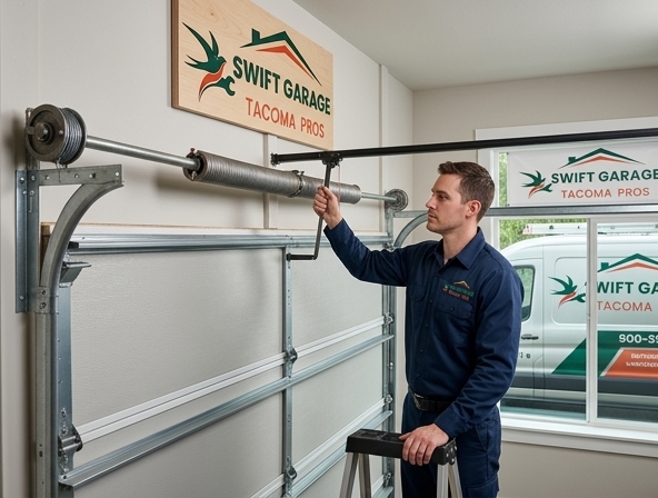 Garage Door Safety Check in Tacoma